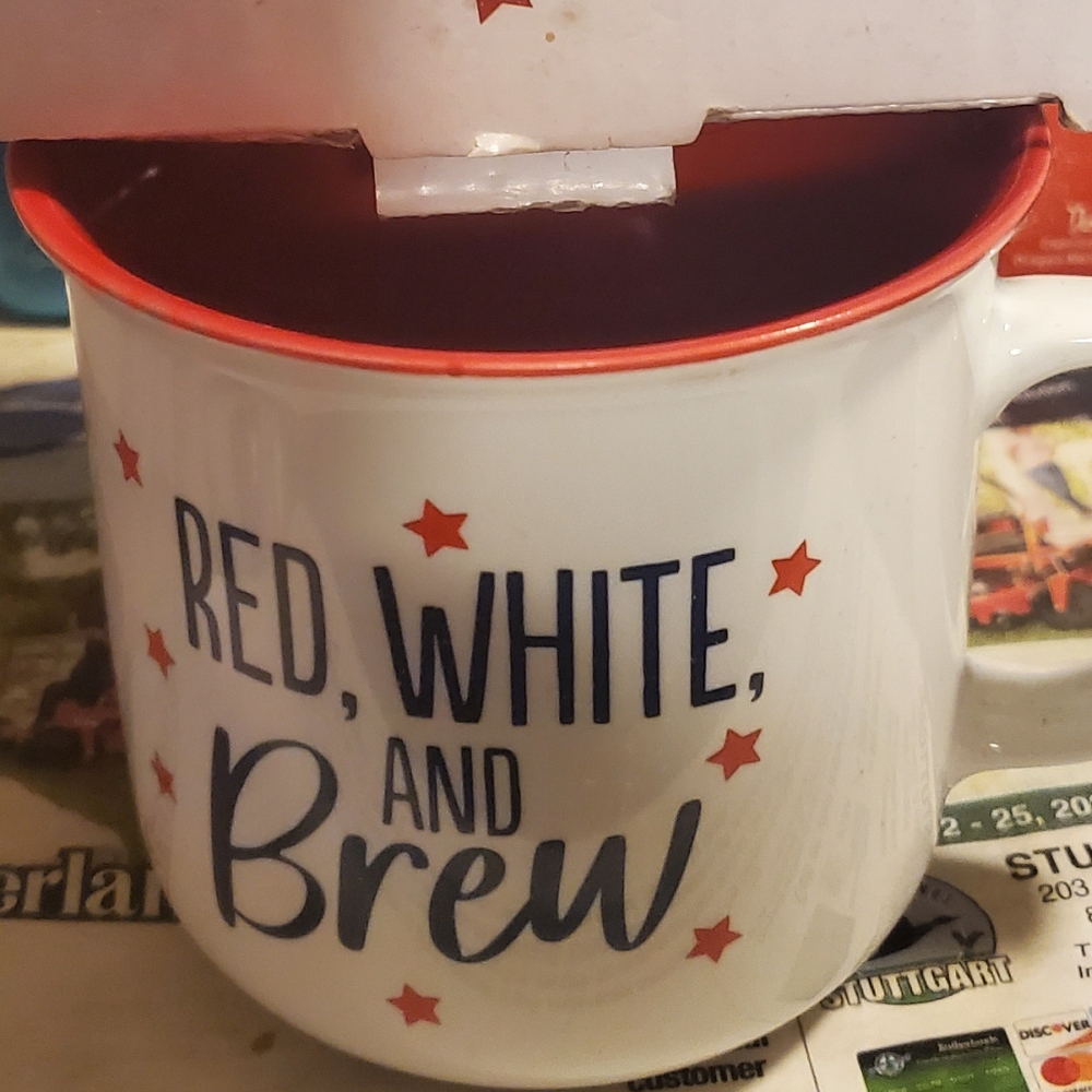 Patriotic coffee mug